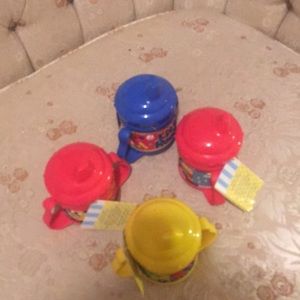 Sippy cups set 4